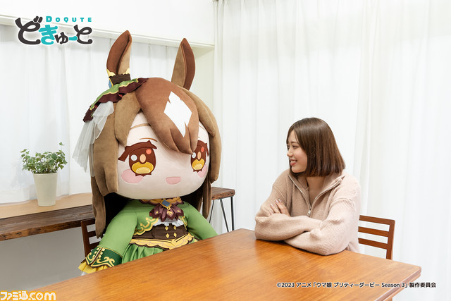 【アニメ『ウマ娘』3期】キタサンブラック、サトノダイヤモンドが約100cm超えの特大ぬいぐるみに。12/13より数量限定で予約開始