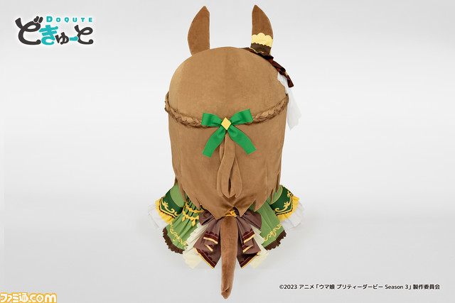 【アニメ『ウマ娘』3期】キタサンブラック、サトノダイヤモンドが約100cm超えの特大ぬいぐるみに。12/13より数量限定で予約開始