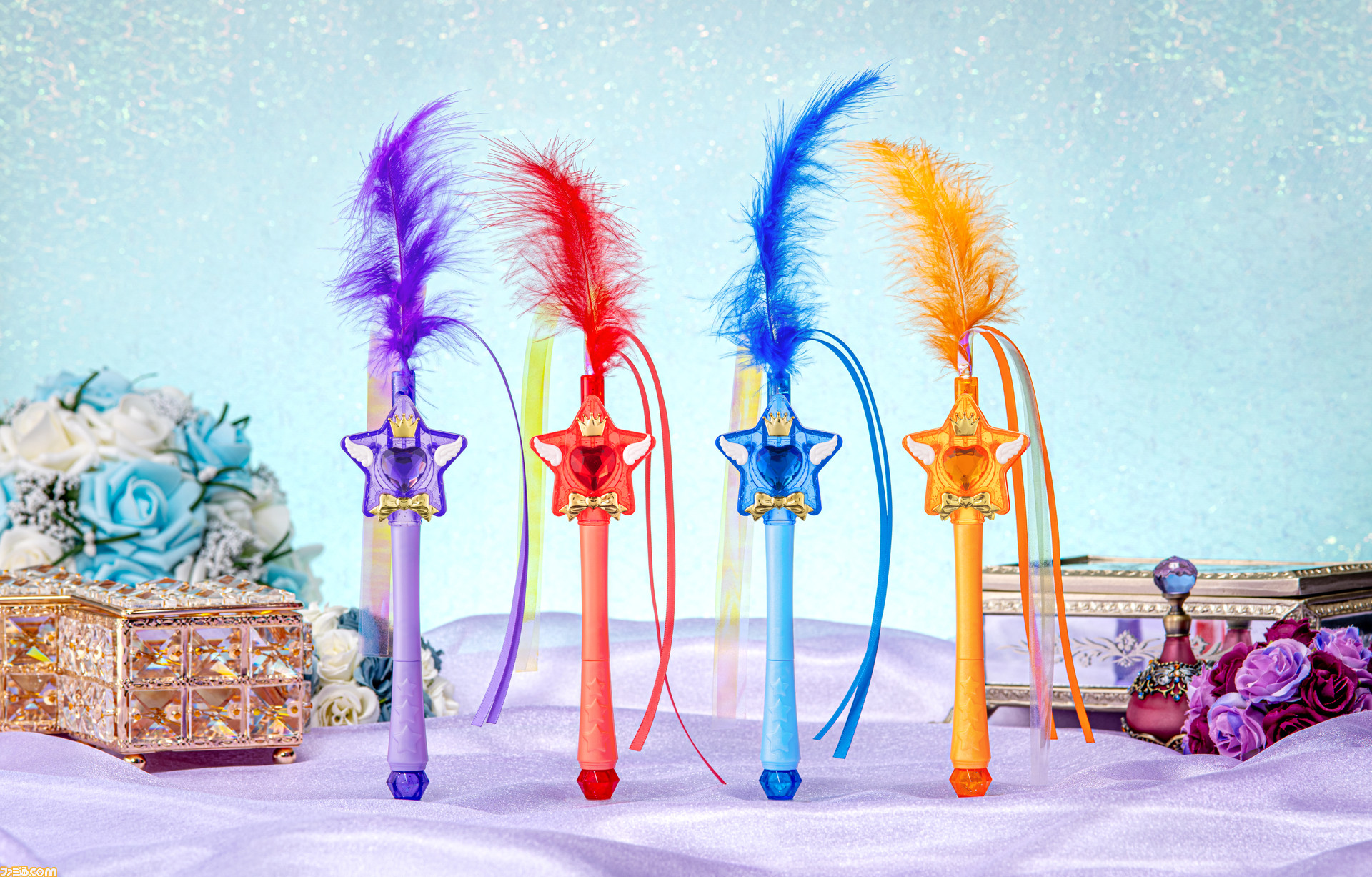 魔法少女ステッキのような猫じゃらしのカプセルトイ第2弾が登場。全国