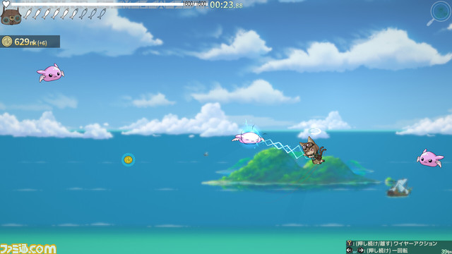 ネコミミ冒険者の2D探検アクション『遺跡島と旅するねこまた』Steamページが公開。幻想的な民族音楽をバックに森に埋もれた遺跡や廃墟を巡る