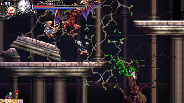 『紅魔城レミリアII 妖幻の鎮魂歌』Switch、Steamで発売。『東方妖々夢』を基盤とした十六夜咲夜が主役の2D横スクロールアクションゲーム