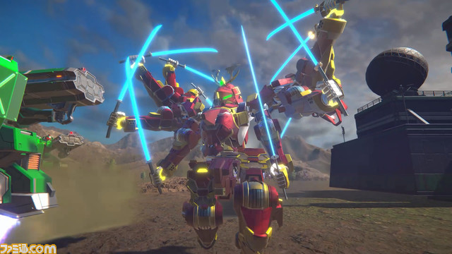 『カスタムメックウォーズ』が発売。パーツを組み合わせて自由にロボを作り戦う3Dアクションゲーム