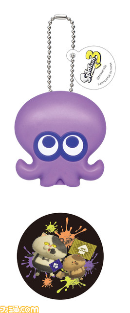 『スプラトゥーン3』イカ・タコ型のプロジェクターライトが2024年1月下旬よりガチャに登場。インクリングやすりみ連合、ジャッジくんなどを投影