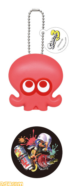 『スプラトゥーン3』イカ・タコ型のプロジェクターライトが2024年1月下旬よりガチャに登場。インクリングやすりみ連合、ジャッジくんなどを投影