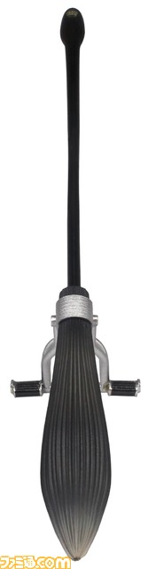 『ハリー・ポッター』ハリーやマルフォイが使用する魔法の箒がガチャで登場。持ち手部分の文字や特徴的な箒の形状は設定資料をもとに再現