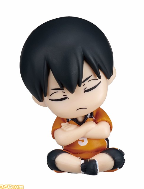 『ハイキュー!!』セカンドユニフォーム姿の日向、影山、孤爪、黒尾が“肩ズンFig.”に登場。2024年1月上旬よりカプセル自販機にて発売