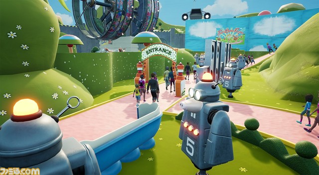 遊園地シム『パークビヨンド』に『チキンラン』とのコラボDLCが登場。卵のコースターや、チキンの着ぐるみなどのアイテムが多数登場。Mod.ioを介してほかのユーザーとのデータ共有も可能に