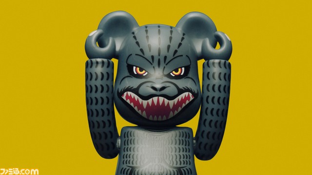 『ゴジラ』がマクドナルドと初コラボ。クマ型ブロックフィギュア“ベアブリック”4体セットを発売。事前抽選の受付は12月20日スタート