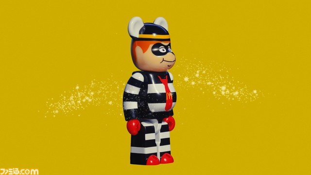 『ゴジラ』がマクドナルドと初コラボ。クマ型ブロックフィギュア“ベアブリック”4体セットを発売。事前抽選の受付は12月20日スタート