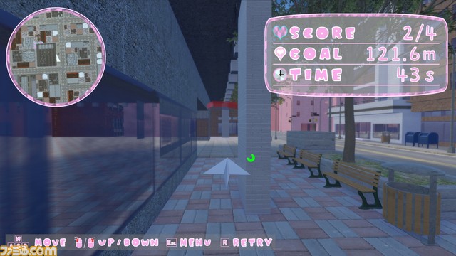 紙飛行機フライトアクション『KOIBUMI』発売。カラスや風船を回避して、片思いのあの子にラブレターを届ける