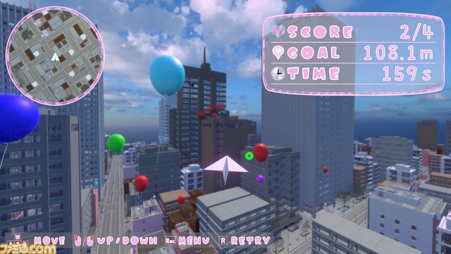 紙飛行機フライトアクション『KOIBUMI』発売。カラスや風船を回避して、片思いのあの子にラブレターを届ける