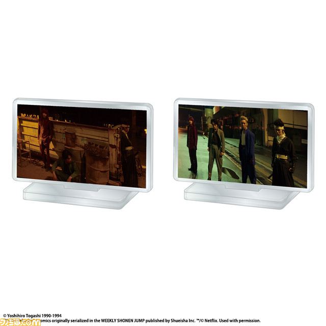 【Netflix】実写ドラマ『幽遊白書』アクスタがガシャポンに登場。幽助、蔵馬、飛影らキャストのビジュアルや劇中シーンをデザイン