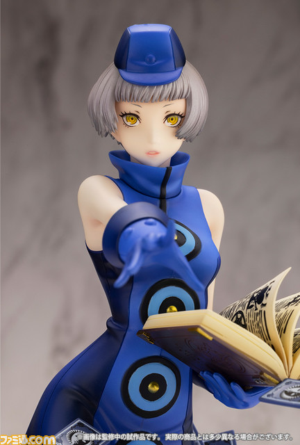 『ペルソナ3 リロード』エリザベスがフィギュア化。ペルソナ全書を手にこちらを見つめる姿で登場