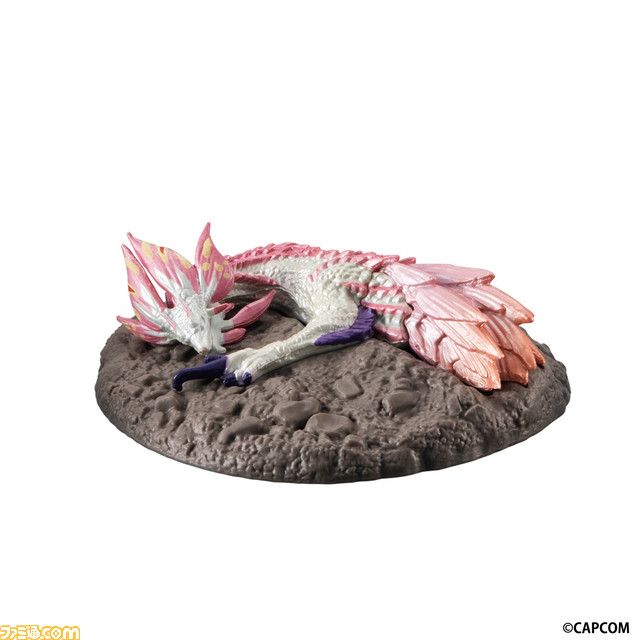 『モンハン』の捕獲シーンを再現。マガイマガドやジンオウガなどの卓上フィギュアが、12月第4週よりカプセルトイ自販機にて発売