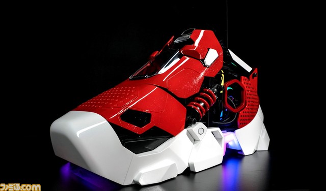 スニーカー型PCケースSneaker Xを採用したオリジナルPCが予約開始。Intel Core 14世代CPUとRTX4060 Tiを標準搭載。税込み価格47万円で発売