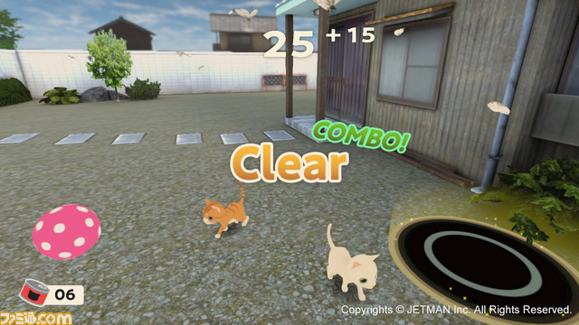 『ネコミン』Switchで発売。Joy-Conネコジャラシでネコを巣穴へ導くパズルゲーム。クラファン参加者のネコが出演