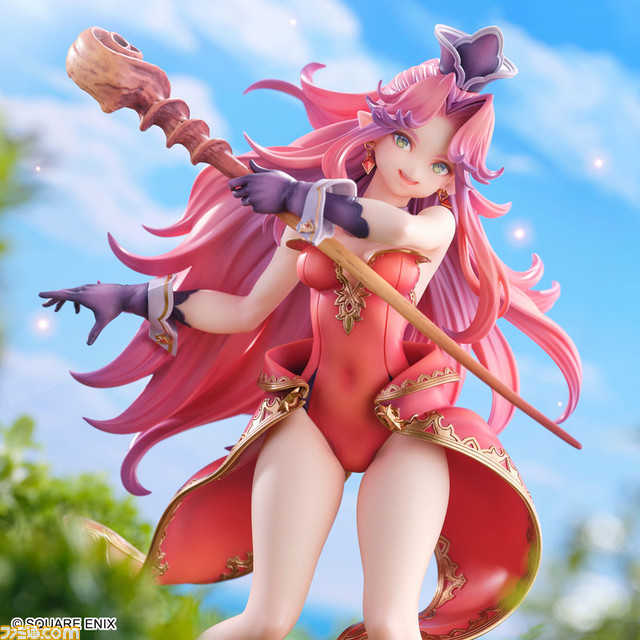 『聖剣伝説3 ToM』アンジェラがフィギュア化。メインビジュアルを元に、強気な表情や広がりのある髪を再現