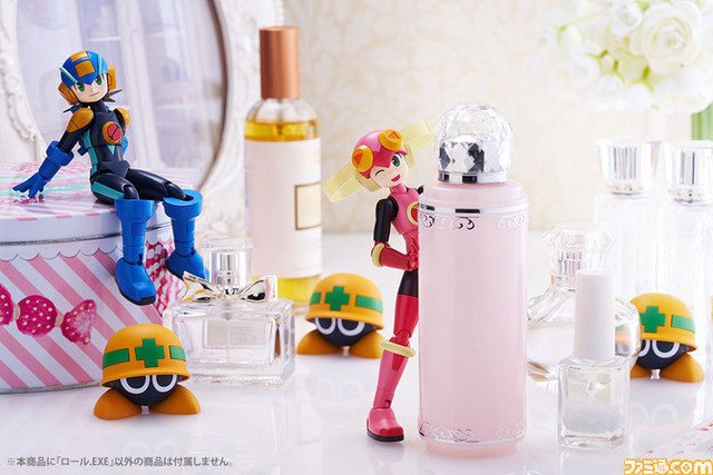 『ロックマンエグゼ』桜井メイルのネットナビ“ロール”が立体化。差し換え可能なパーツやロールアローでバトルシーンを再現可能