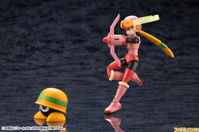 『ロックマンエグゼ』桜井メイルのネットナビ“ロール”が立体化。差し換え可能なパーツやロールアローでバトルシーンを再現可能