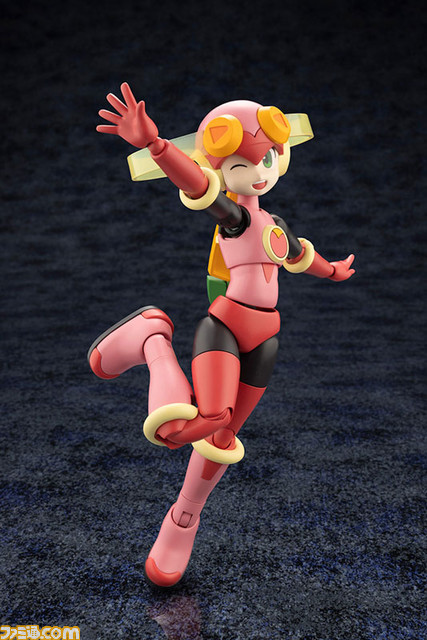 『ロックマンエグゼ』桜井メイルのネットナビ“ロール”が立体化。差し換え可能なパーツやロールアローでバトルシーンを再現可能