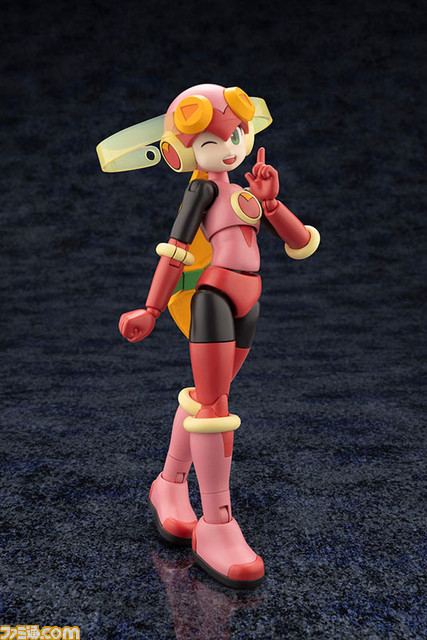 『ロックマンエグゼ』桜井メイルのネットナビ“ロール”が立体化。差し換え可能なパーツやロールアローでバトルシーンを再現可能