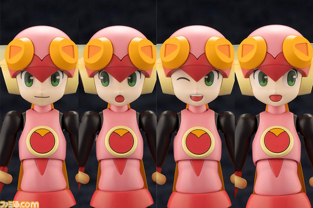 『ロックマンエグゼ』桜井メイルのネットナビ“ロール”が立体化。差し換え可能なパーツやロールアローでバトルシーンを再現可能