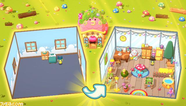 『たまごっちアドベンチャーキングダム』Apple Arcadeで配信開始。アイテムを組み合わせて家具を作ったり自由に家を飾り付けできる