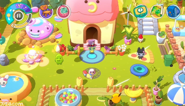 『たまごっちアドベンチャーキングダム』Apple Arcadeで配信開始。アイテムを組み合わせて家具を作ったり自由に家を飾り付けできる