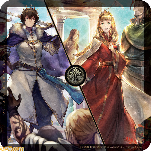 『オクトパストラベラー』呪王のパフェや逢魔のアラビアータが登場。スクエニカフェで2024年1月13日よりコラボフードを展開