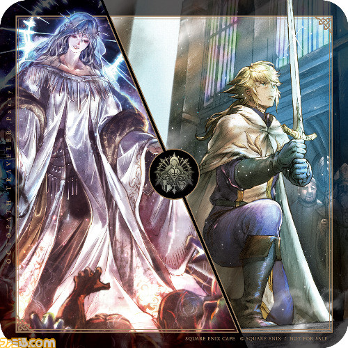 『オクトパストラベラー』呪王のパフェや逢魔のアラビアータが登場。スクエニカフェで2024年1月13日よりコラボフードを展開