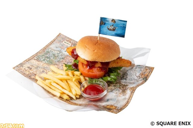 『オクトパストラベラー』呪王のパフェや逢魔のアラビアータが登場。スクエニカフェで2024年1月13日よりコラボフードを展開