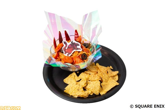 『オクトパストラベラー』呪王のパフェや逢魔のアラビアータが登場。スクエニカフェで2024年1月13日よりコラボフードを展開