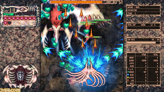 真髄を極めし骨硬派STG『夕暮れの楽園と赤く染まる天使たち』1月12日Steamで発売。圧巻のグロテスクワールドで自機を無限に強化せよ