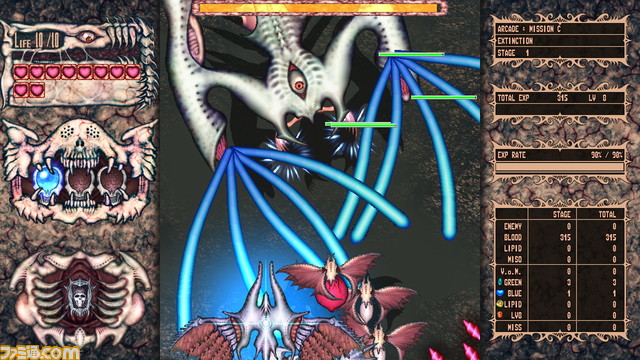 真髄を極めし骨硬派STG『夕暮れの楽園と赤く染まる天使たち』1月12日Steamで発売。圧巻のグロテスクワールドで自機を無限に強化せよ