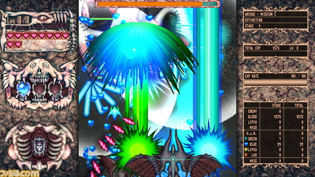 真髄を極めし骨硬派STG『夕暮れの楽園と赤く染まる天使たち』1月12日Steamで発売。圧巻のグロテスクワールドで自機を無限に強化せよ