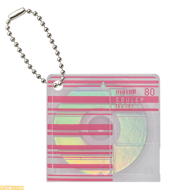 1990年代に流行した“MD”がガシャポンに登場。懐かしきオーディオ用の録音＆再生媒体が精巧なミニチュアチャームに