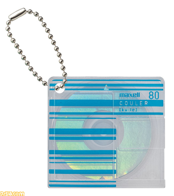 1990年代に流行した“MD”がガシャポンに登場。懐かしきオーディオ用の録音＆再生媒体が精巧なミニチュアチャームに