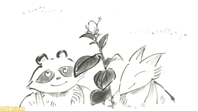 里山と生き物を描くノベルゲーム『里山のおと 夏草こみち』が1/18に配信。手書きの墨絵で描かれた世界で図鑑を集めて、テストに挑戦しよう