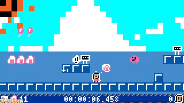 『わわねこのしま』Steamストアページ公開。歯ごたえのある横スクロールアクション。おにぎりを頬張ると周囲や敵のギミックが変わる