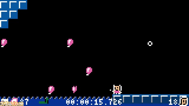 『わわねこのしま』Steamストアページ公開。歯ごたえのある横スクロールアクション。おにぎりを頬張ると周囲や敵のギミックが変わる