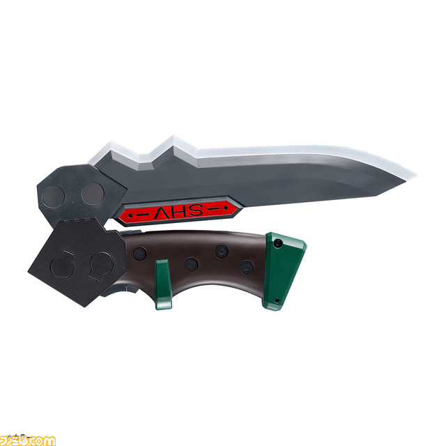 『エヴァ』初号機のプログレッシブナイフが商品化。LED搭載で白く発光すると同時に振動音が発動。『逃げちゃダメだ。』など印象的な台詞を再生可能