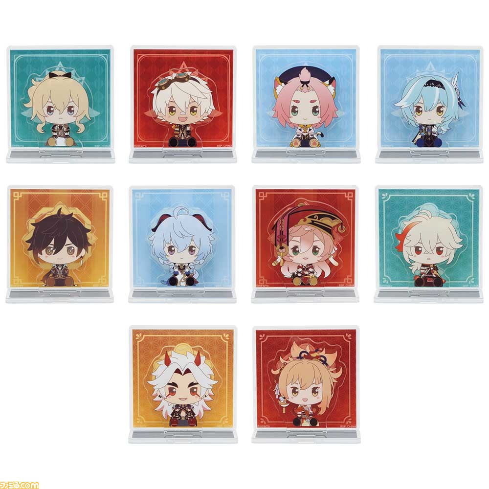 原神】一番くじが本日(1/19)発売。甘雨、エウルア、鍾離、万葉の描き