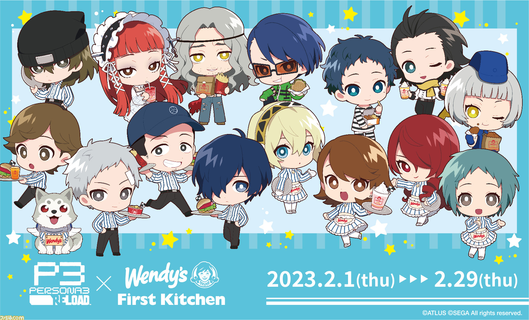 P3R】『ペルソナ3 リロード』“ワイルダックバーガー風!?”コラボ