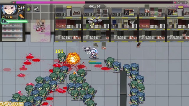 『メイド・オブ・ザ・デッド』Switch版が2月15日に発売。重火器を武装したメイドを操作し、ゾンビを殲滅していく全方位アクションシューティング