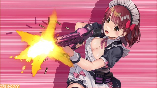 『メイド・オブ・ザ・デッド』Switch版が2月15日に発売。重火器を武装したメイドを操作し、ゾンビを殲滅していく全方位アクションシューティング