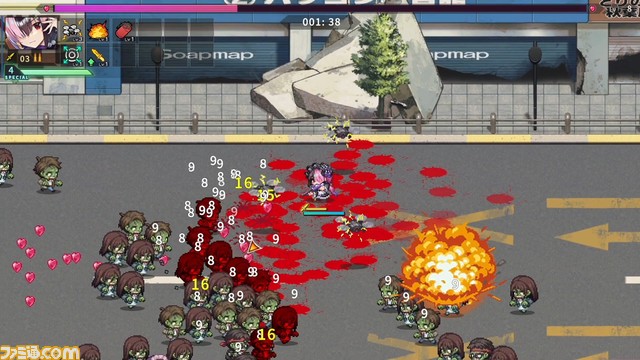 『メイド・オブ・ザ・デッド』Switch版が2月15日に発売。重火器を武装したメイドを操作し、ゾンビを殲滅していく全方位アクションシューティング