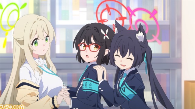 アニメ『ブルーアーカイブ』テレ東系列ほかにて4月より放送。シロコやホシノらが描かれたメインビジュアル、ティザーPVが公開