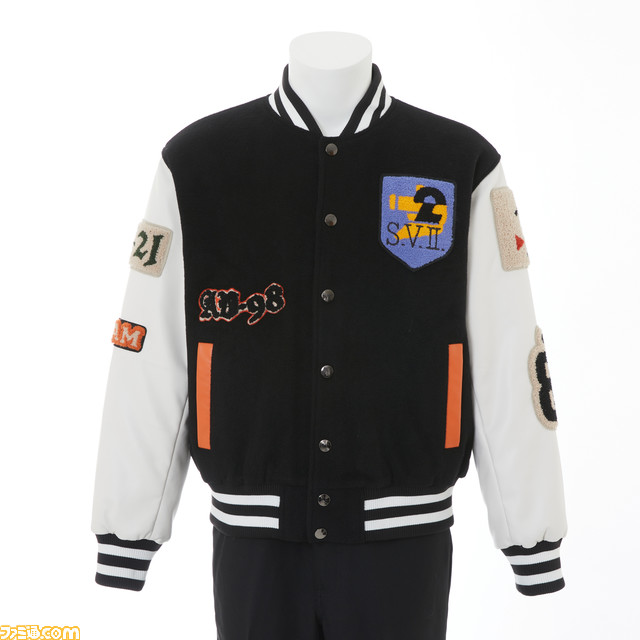 『機動警察パトレイバー』篠原遊馬の私服モチーフのスタジャンが登場。イングラム1号機をイメージした腕時計、長財布とともに予約開始