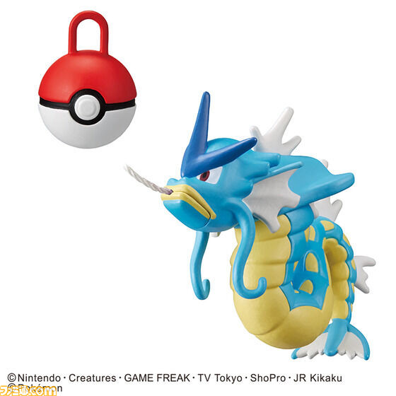 『ポケモン』釣るマスコット入り入浴剤“びっくらたまご お風呂でポケモンつり Vol.2”が発売。ギャラドスやホエルコなどが新登場