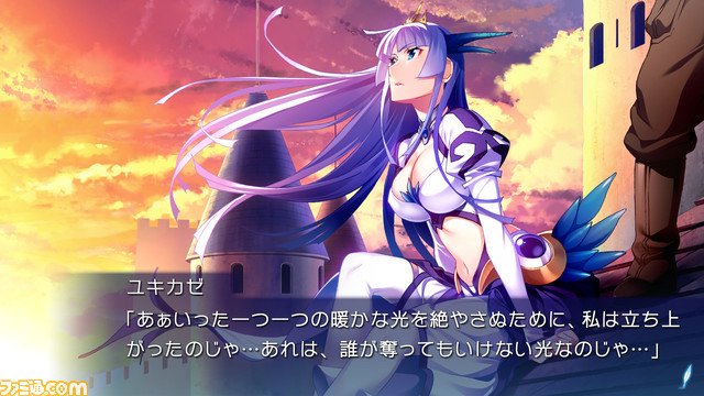 『果つることなき未来ヨリ』ファミ通DXパック予約開始。ネグリジェ姿をしたユキカゼのタペストリーに注目